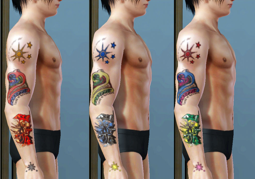 filipino sun tattoo. These are set of 4 Filipino